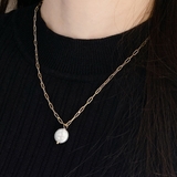 大粒淡水パールステンレスネックレス レディース 淡水真珠 | FACION | 詳細画像10