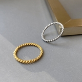 ツイストループステンレスリング 指輪 アレルギー対応 | FACION | 詳細画像1