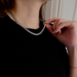 リーフチェーンステンレスネックレス ショート 316L | FACION | 詳細画像6 