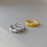 キルティングスリムステンレスリング サージカルステンレス フリーサイズ | FACION | 詳細画像1 