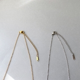 ドロップハートステンレスネックレス ペンダント サージカルステンレス | FACION | 詳細画像6 