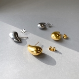 プランプドリップステンレスピアス サージカルステンレス ドロップ | FACION | 詳細画像4 