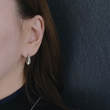 プランプドリップステンレスピアス サージカルステンレス ドロップ | FACION | 詳細画像5 