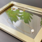 一粒ミニ淡水パールステンレスネックレス レディース 淡水真珠 | FACION | 詳細画像3 