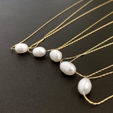 一粒ミニ淡水パールステンレスネックレス レディース 淡水真珠 | FACION | 詳細画像8 