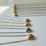 イニシャルハートステンレスネックレス ネックレス ハート | FACION | 詳細画像5