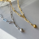 Y字レオンチェーンステンレスネックレス サージカルステンレス SUS316L | FACION | 詳細画像3 