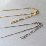 ツイストY字ステンレスロングネックレス SUS316L レディース | FACION | 詳細画像4 