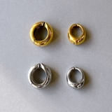 片耳用ドロップステンレスワンタッチフープイヤリング イヤーカフ サージカルステン… | FACION | 詳細画像2 