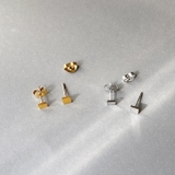 プチスクエアステンレスピアス サージカルステンレス 四角型 レディース 女性 | FACION | 詳細画像4