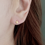 プチクロス十字ステンレスピアス エックス X型 | FACION | 詳細画像8 