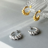 コネクトＣ型ステンレスフープピアス サージカルステンレス SUS316L | FACION | 詳細画像1 