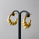 ゴールド | コネクトＣ型ステンレスフープピアス サージカルステンレス SUS316L | FACION