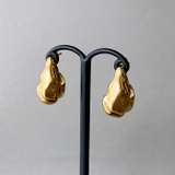 ゴールド | ゆがみL型ステンレスフープピアス サージカルステンレス SUS316L | FACION