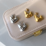 ゆがみL型ステンレスフープピアス サージカルステンレス SUS316L | FACION | 詳細画像3