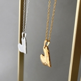 エンボスハートステンレスネックレス ペンダント サージカルステンレス | FACION | 詳細画像5 