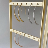 スリムドロップステンレスフックピアス サージカルステンレス つけっぱなし | FACION | 詳細画像3