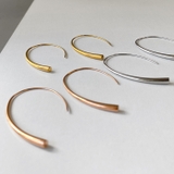 スリムドロップステンレスフックピアス サージカルステンレス つけっぱなし | FACION | 詳細画像5