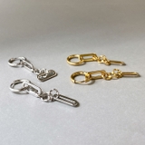 ハングチェーン開閉式ステンレスピアス サージカルステンレス 金属アレルギー対応 | FACION | 詳細画像6 