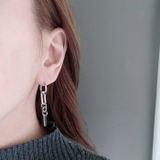 ハングチェーン開閉式ステンレスピアス サージカルステンレス 金属アレルギー対応 | FACION | 詳細画像7 