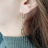 ハングチェーン開閉式ステンレスピアス サージカルステンレス 金属アレルギー対応 | FACION | 詳細画像12 