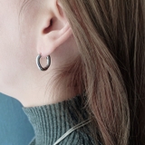 ニュアンスフープステンレスワンタッチピアス サージカルステンレス 金属アレルギー… | FACION | 詳細画像8 