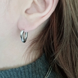 ニュアンスフープステンレスワンタッチピアス サージカルステンレス 金属アレルギー… | FACION | 詳細画像10 