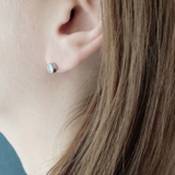 ジルコニアラウンドステンレススタッドピアス ピアス 両耳用 | FACION | 詳細画像7 