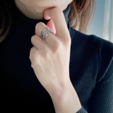 透かしデザインステンレスリング 指輪 アレルギー対応 | FACION | 詳細画像5