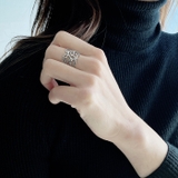 透かしデザインステンレスリング 指輪 アレルギー対応 | FACION | 詳細画像7