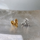 エンボスハートステンレスリング 指輪 アレルギー対応 | FACION | 詳細画像4