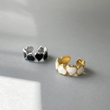 ドロップハートステンレスリング 指輪 レディース | FACION | 詳細画像1 