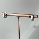 ミニロールステンレスフープピアス 両耳用 アレルギー対応 | FACION | 詳細画像2