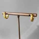 ミニロールステンレスフープピアス 両耳用 アレルギー対応 | FACION | 詳細画像5