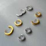 ミニロールステンレスフープピアス 両耳用 アレルギー対応 | FACION | 詳細画像7