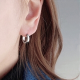 ミニロールステンレスフープピアス 両耳用 アレルギー対応 | FACION | 詳細画像10