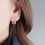 ミニロールステンレスフープピアス 両耳用 アレルギー対応 | FACION | 詳細画像11