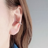 スリムフープステンレスイヤーカフ イヤリング フープ | FACION | 詳細画像7 