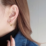 リング付ステンレスフープイヤリング イヤーカフ フープ | FACION | 詳細画像8 