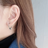 リング付ステンレスフープイヤリング イヤーカフ フープ | FACION | 詳細画像9 