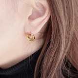 トリプルリングクロスステンレスピアス サージカルステンレス 金属アレルギー対応 | FACION | 詳細画像6 