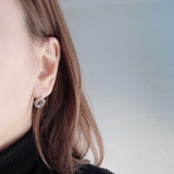 トリプルリングクロスステンレスピアス サージカルステンレス 金属アレルギー対応 | FACION | 詳細画像7 