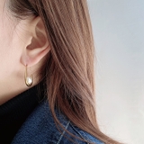 パールドロップフープステンレスピアス ピアス ドロップ | FACION | 詳細画像14