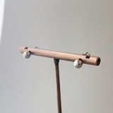 プッシュ式ボール型ステンレススタッドピアス 両耳用 ピアス | FACION | 詳細画像6