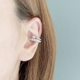 CZ&パールラインイヤーカフ 片耳用 レディース | FACION | 詳細画像5