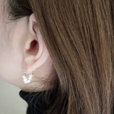 淡水パールリングフープピアス 天然 淡水パール | FACION | 詳細画像6 