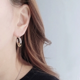 SGカラーC型フープステンレスピアス バイカラー コンビカラー | FACION | 詳細画像8 