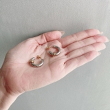 SGカラーC型フープステンレスピアス バイカラー コンビカラー | FACION | 詳細画像12 