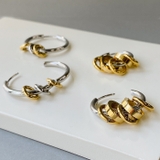 SGカラーリング付フープステンレスピアス バイカラー コンビカラー | FACION | 詳細画像5