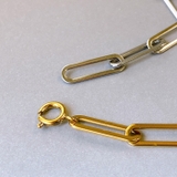 バイカラーレオンチェーンステンレスネックレス コンビカラ アレルギー対応 | FACION | 詳細画像5 